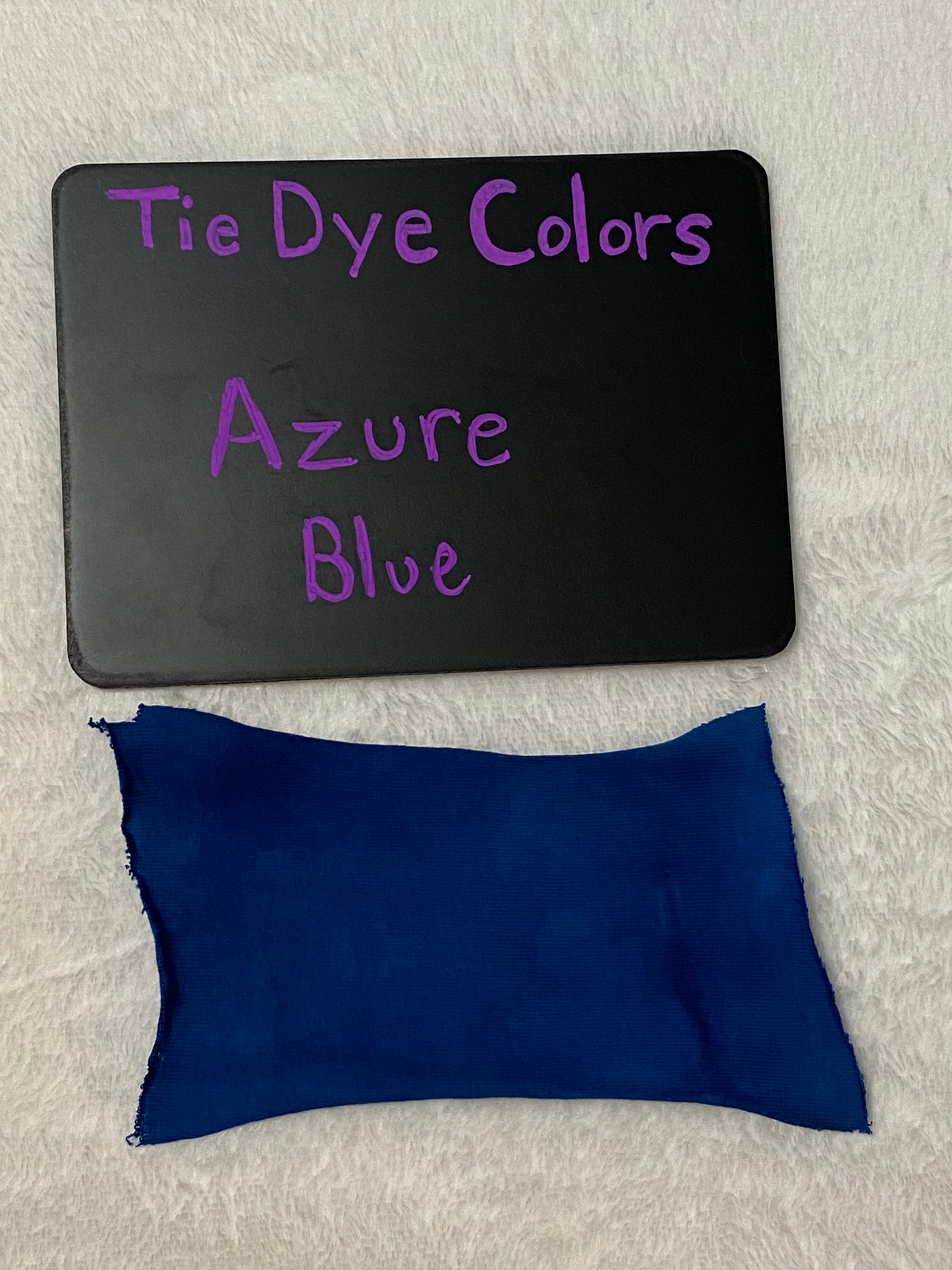 Tie Dye Color Options