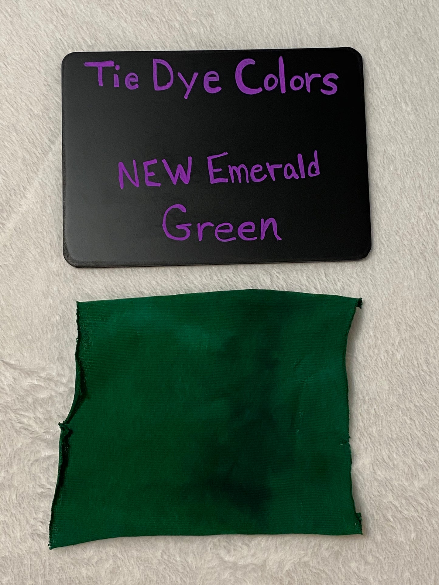 Tie Dye Color Options