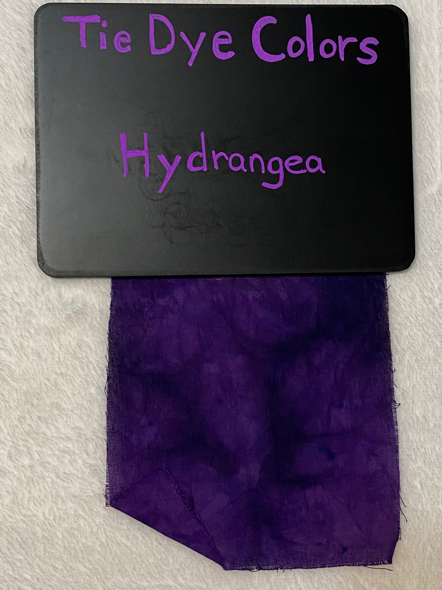 Tie Dye Color Options