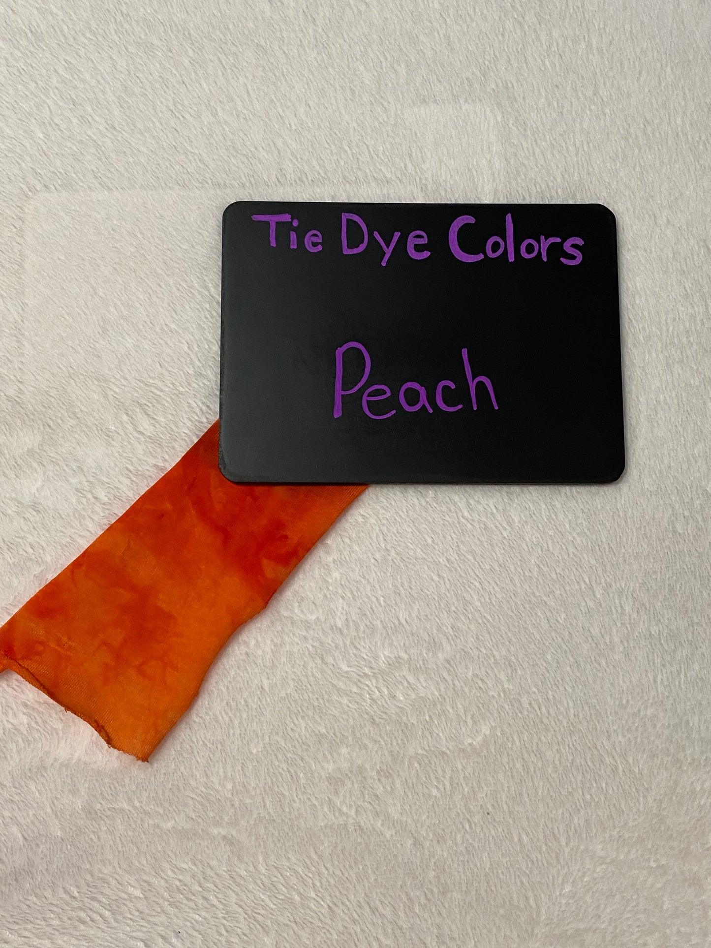 Tie Dye Color Options