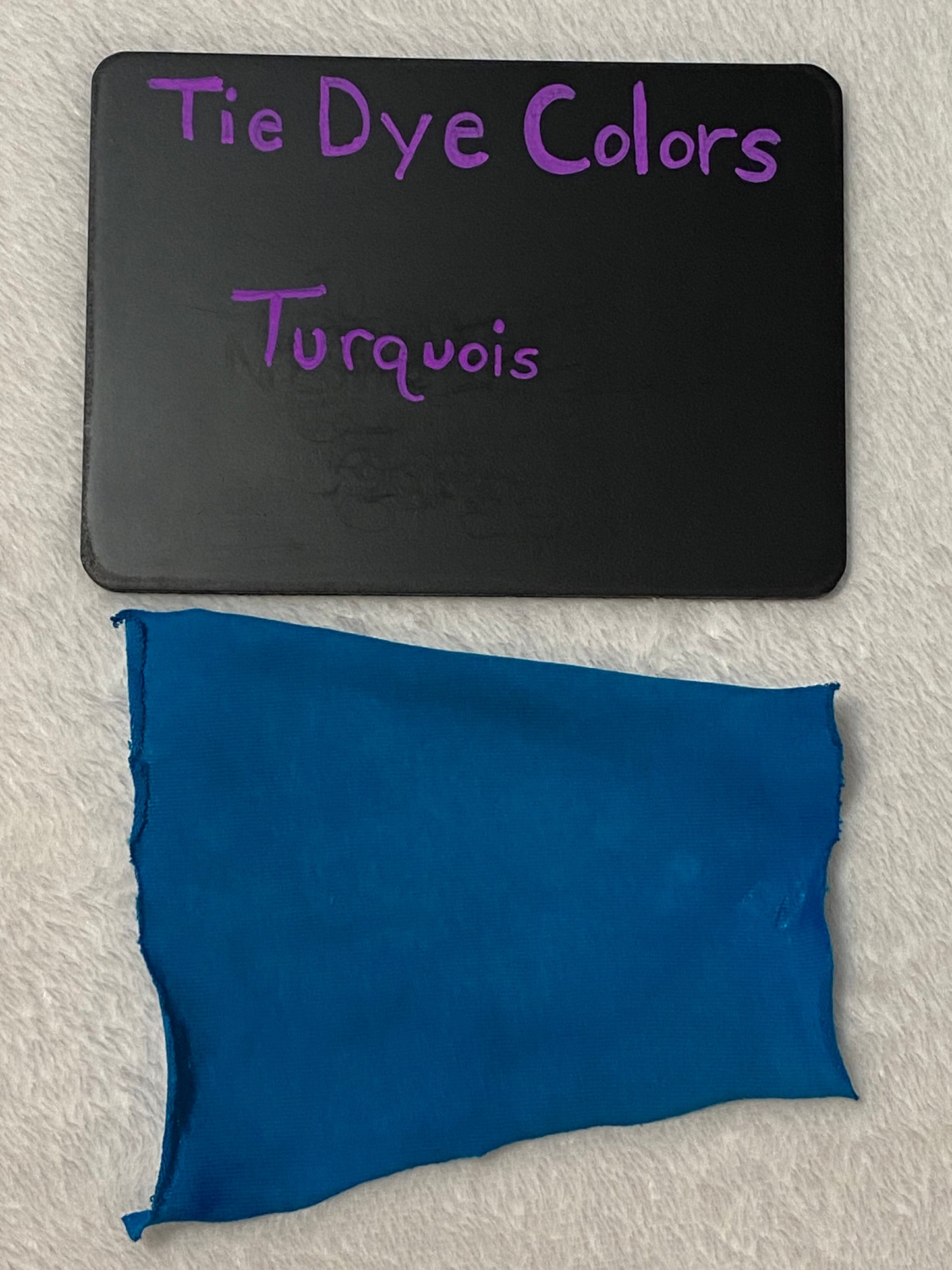Tie Dye Color Options