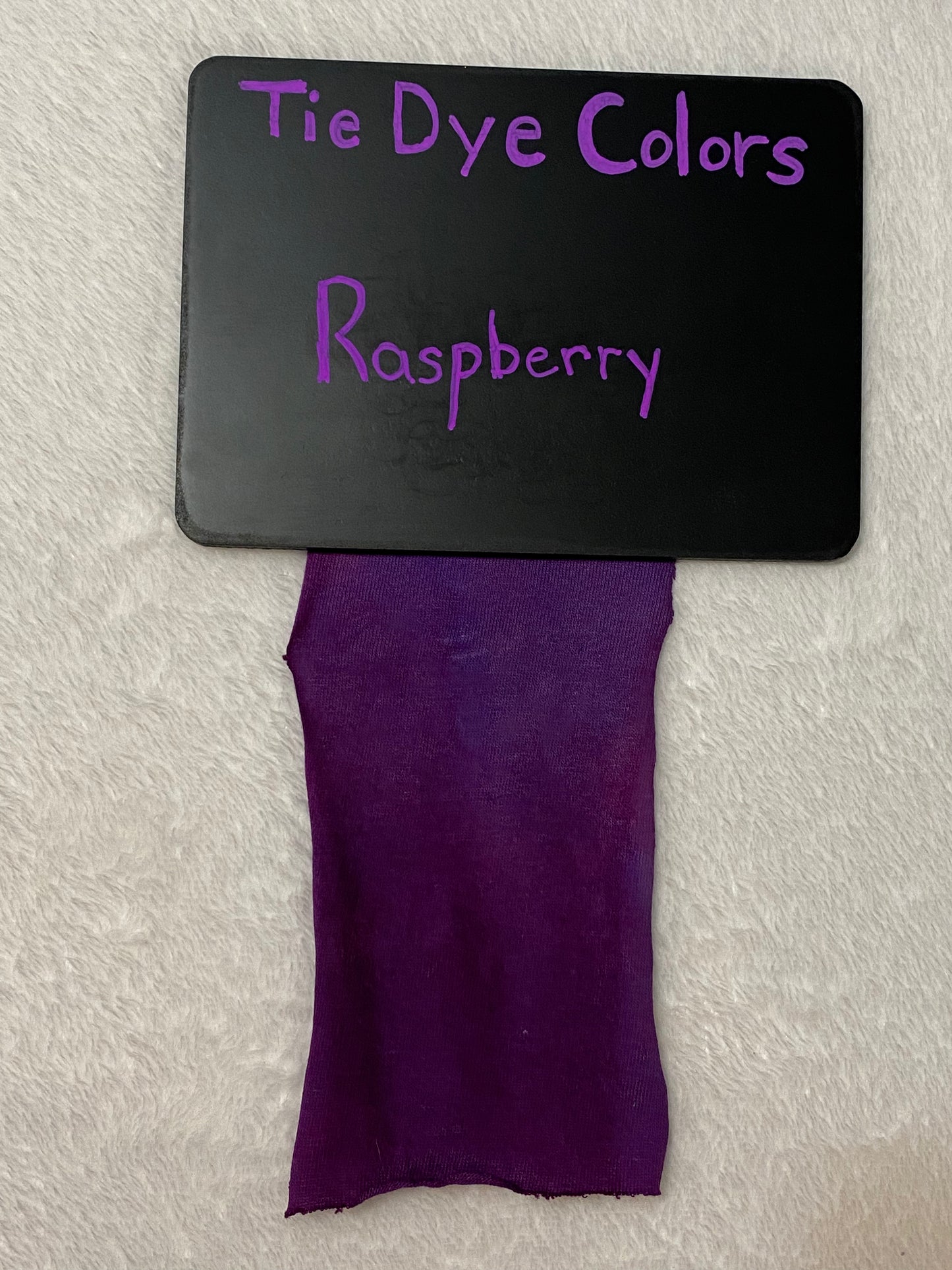 Tie Dye Color Options