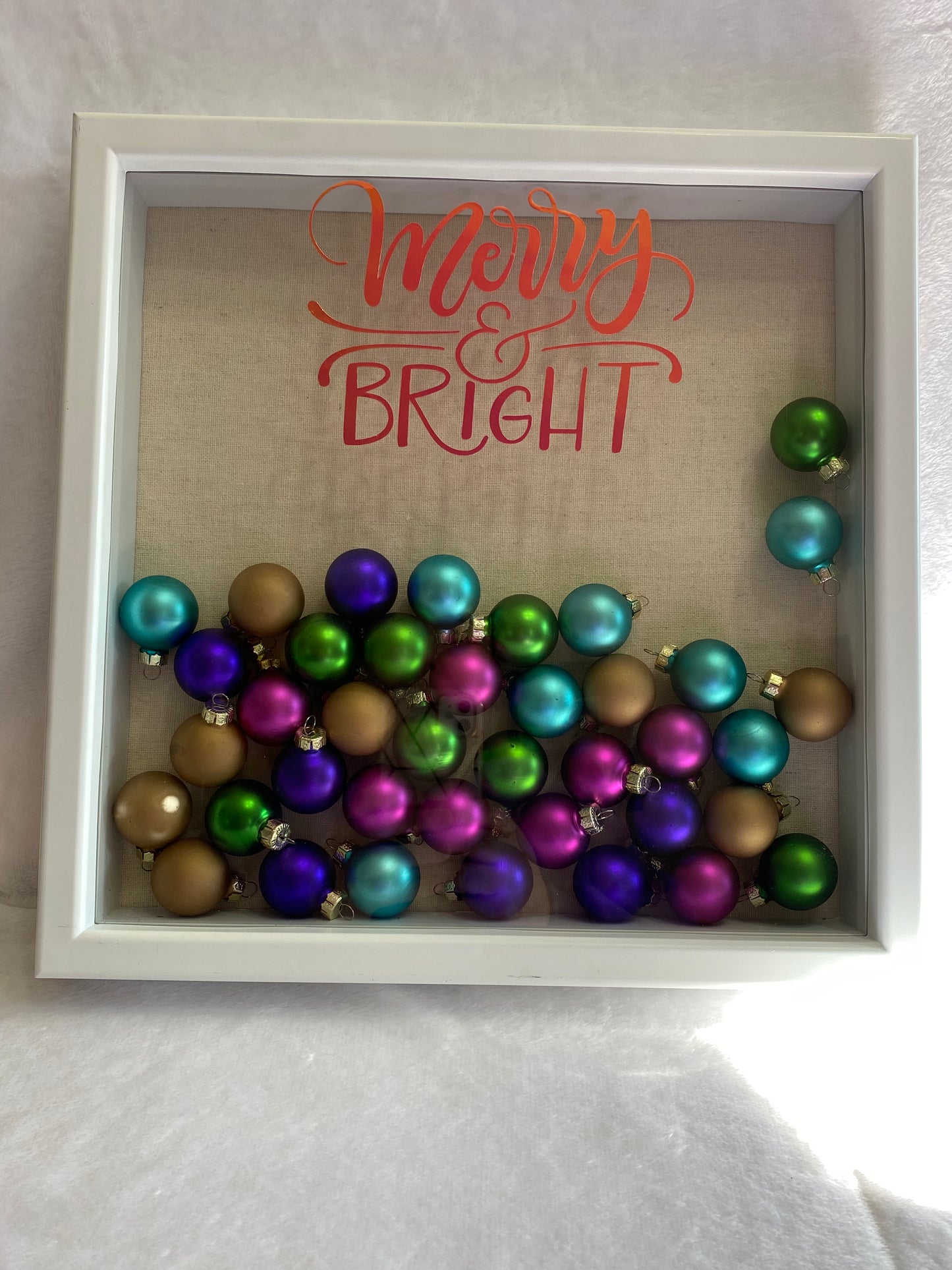Merry & Bright Shadow Box