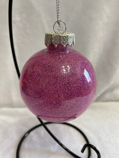 Pink/Purple Ornament