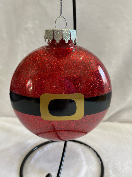 Santa Belt Ornament