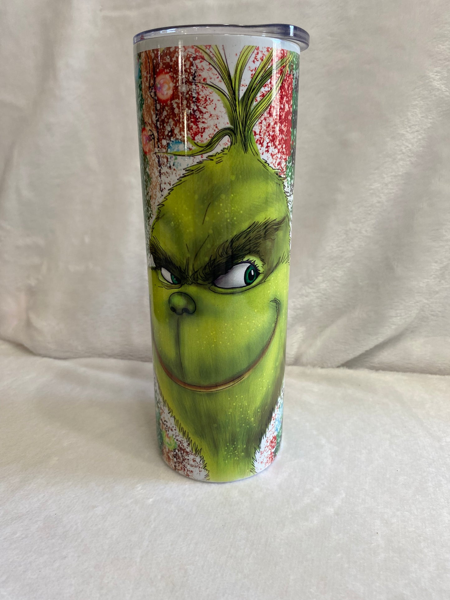 Grinch 20oz Skinny Tumbler