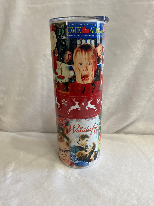 Christmas Movies Tumbler