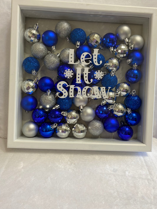 Let it Snow Shadow Box