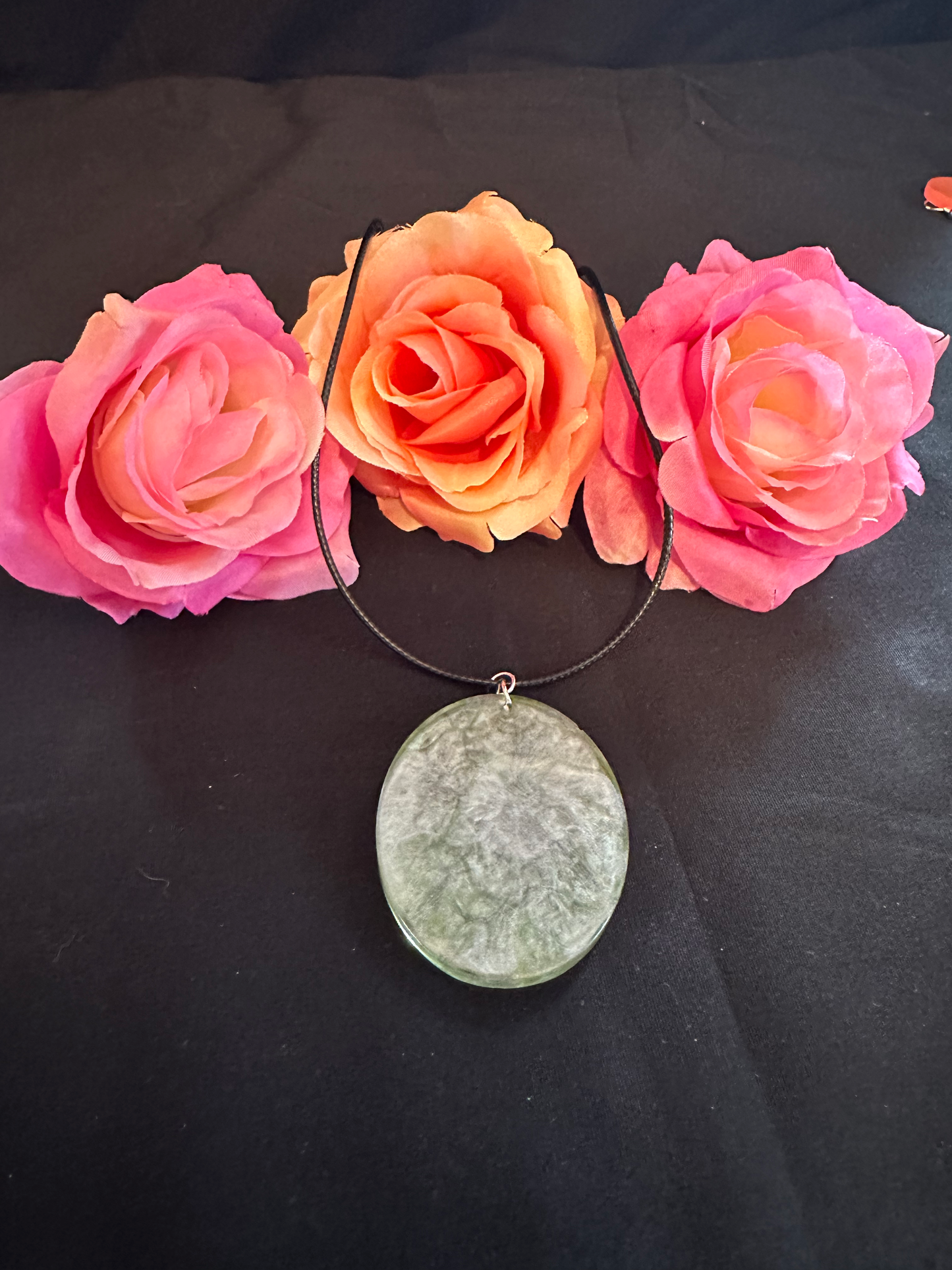 Green Shimmer Necklace