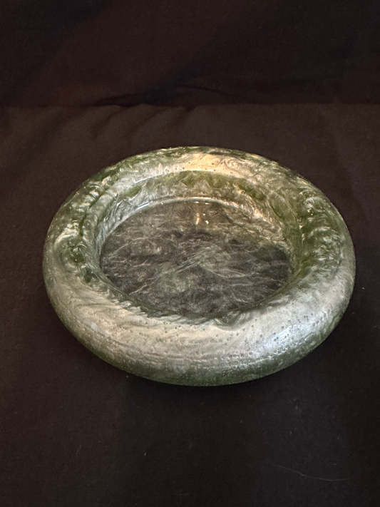 Metallic Green Ashtray