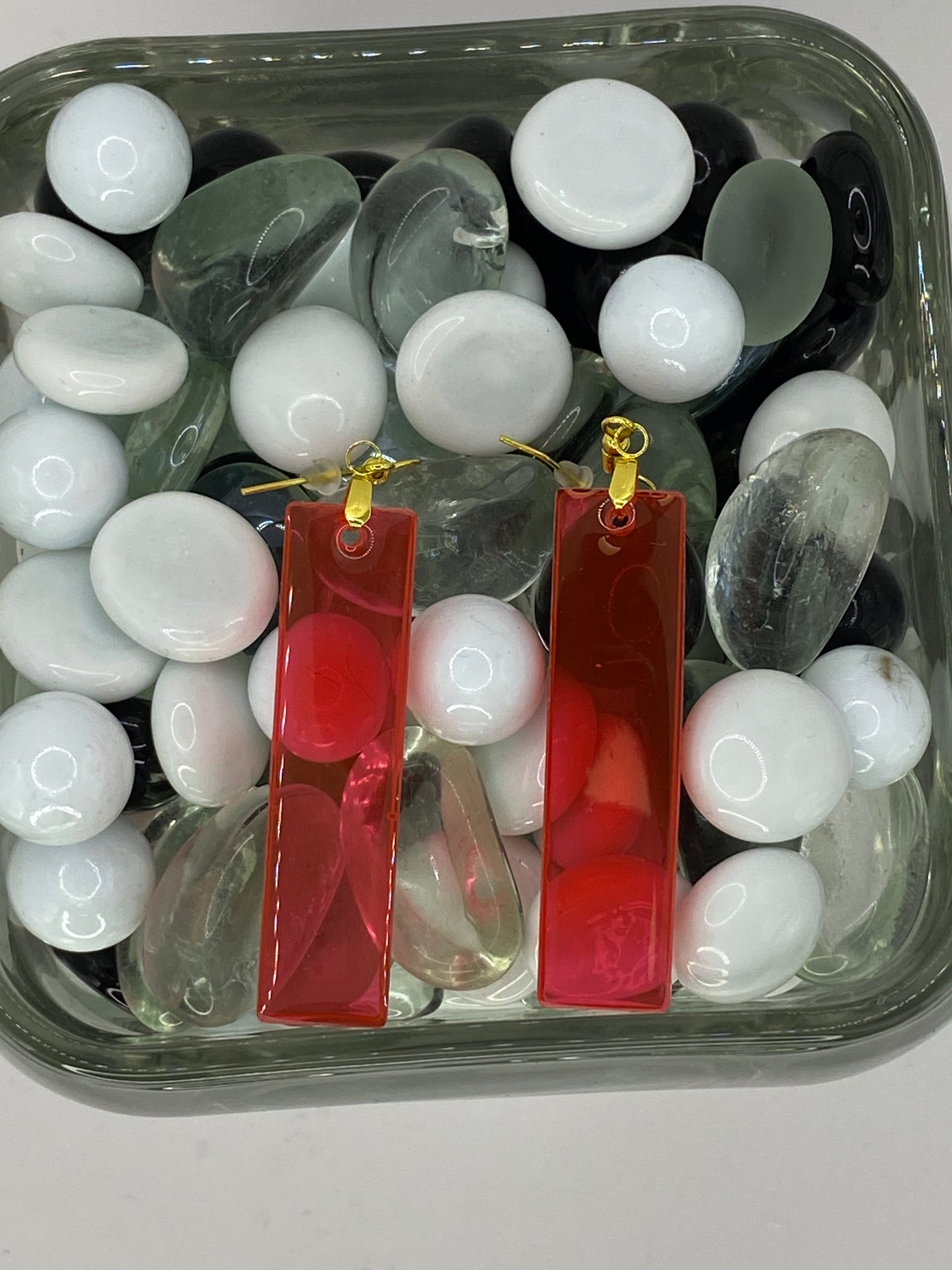 Crimson/Red Earrings