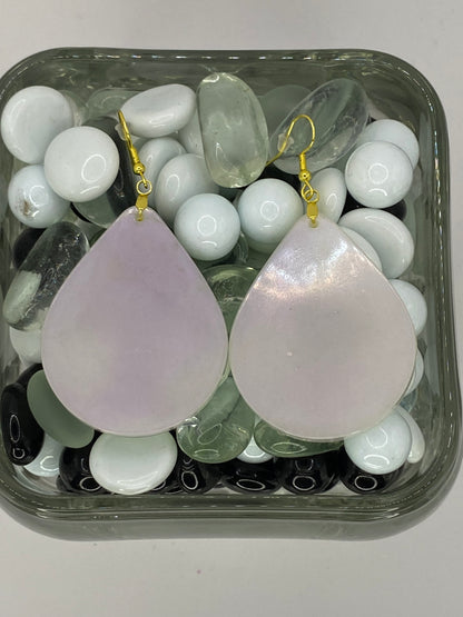 Iridescent Teardrop Earrings