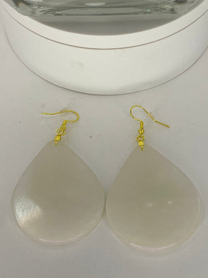 Iridescent Teardrop Earrings