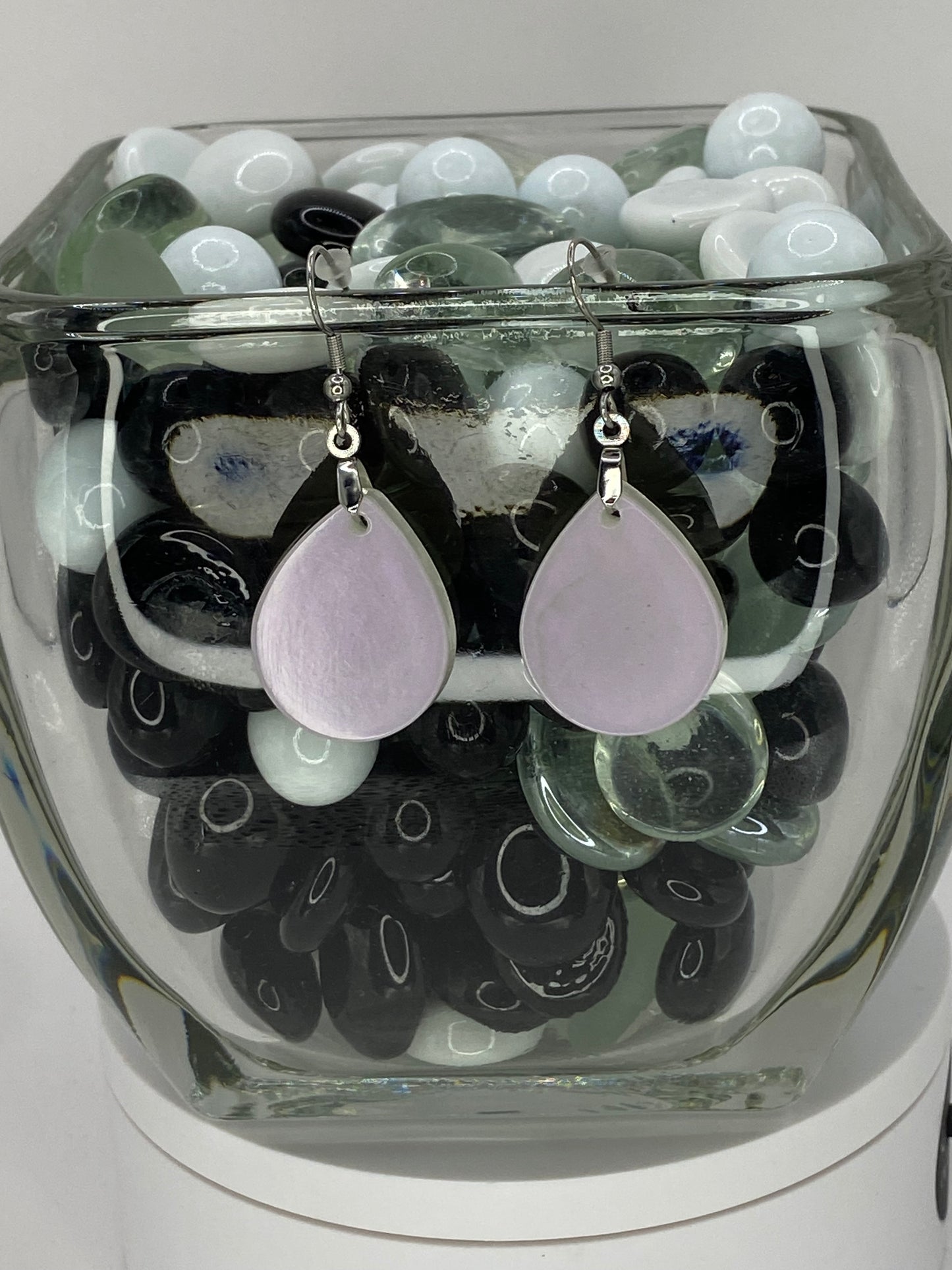 Iridescent Teardrop Earrings