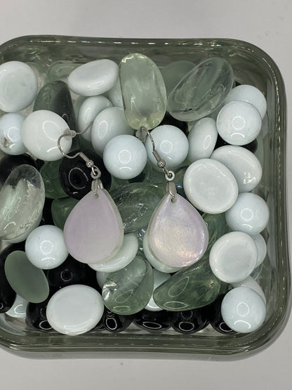 Iridescent Teardrop Earrings