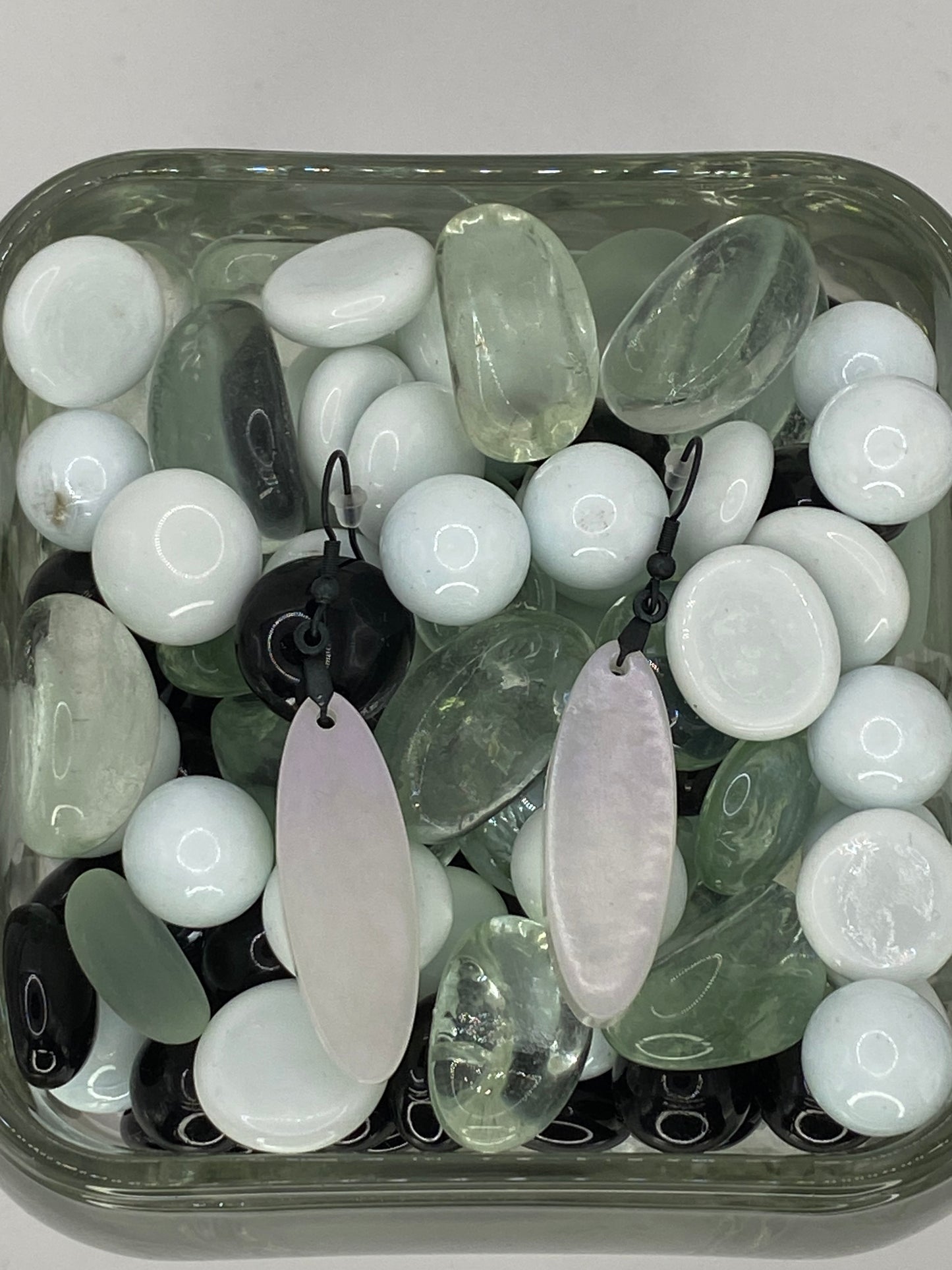 Iridescent Oval Earrings