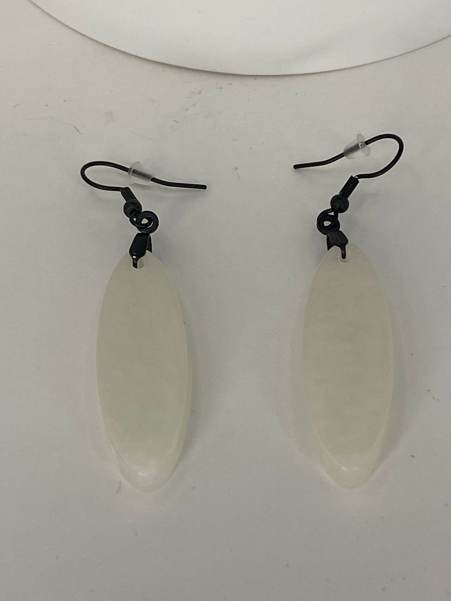 Iridescent Oval Earrings