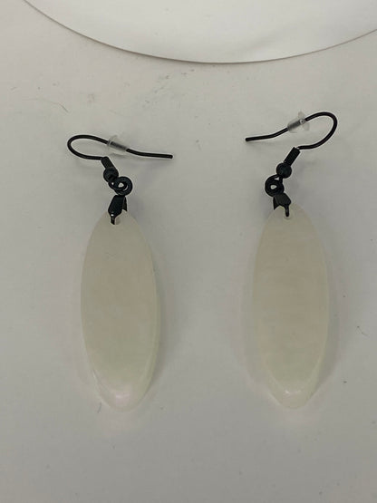 Iridescent Oval Earrings