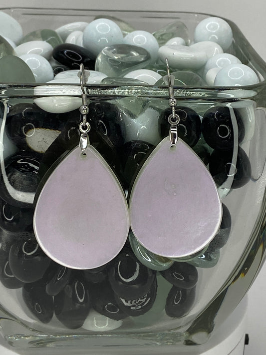 Iridescent Teardrop Earrings