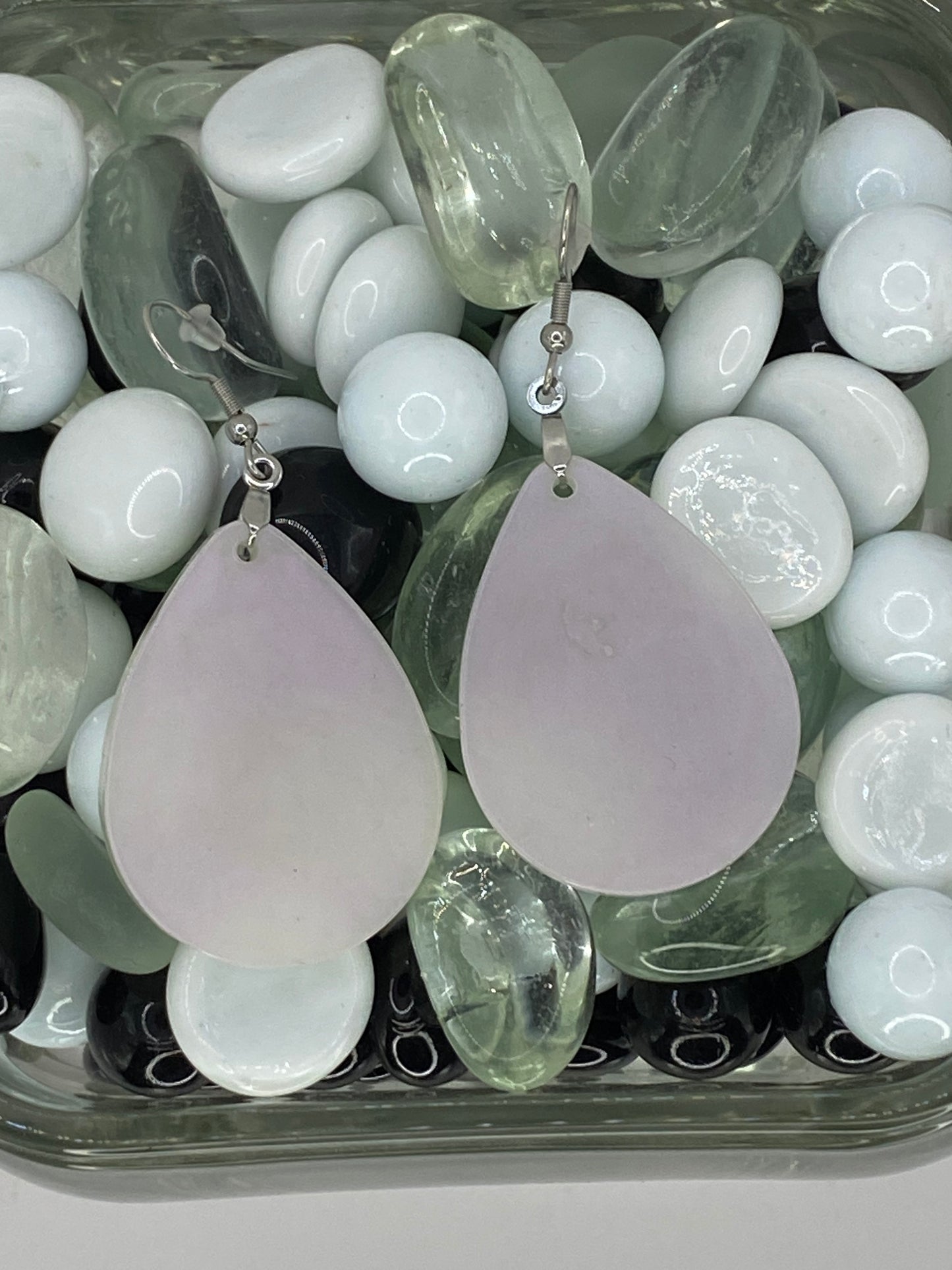 Iridescent Teardrop Earrings