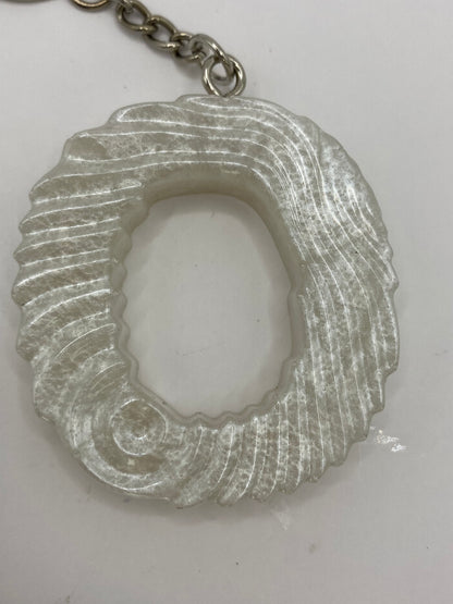 Solid Color Ripple Letter Keychains