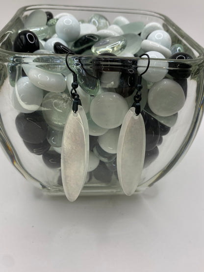 Iridescent Oval Earrings