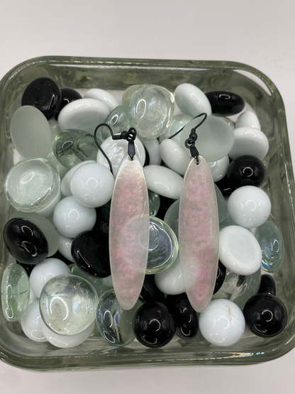 Iridescent Oval Earrings