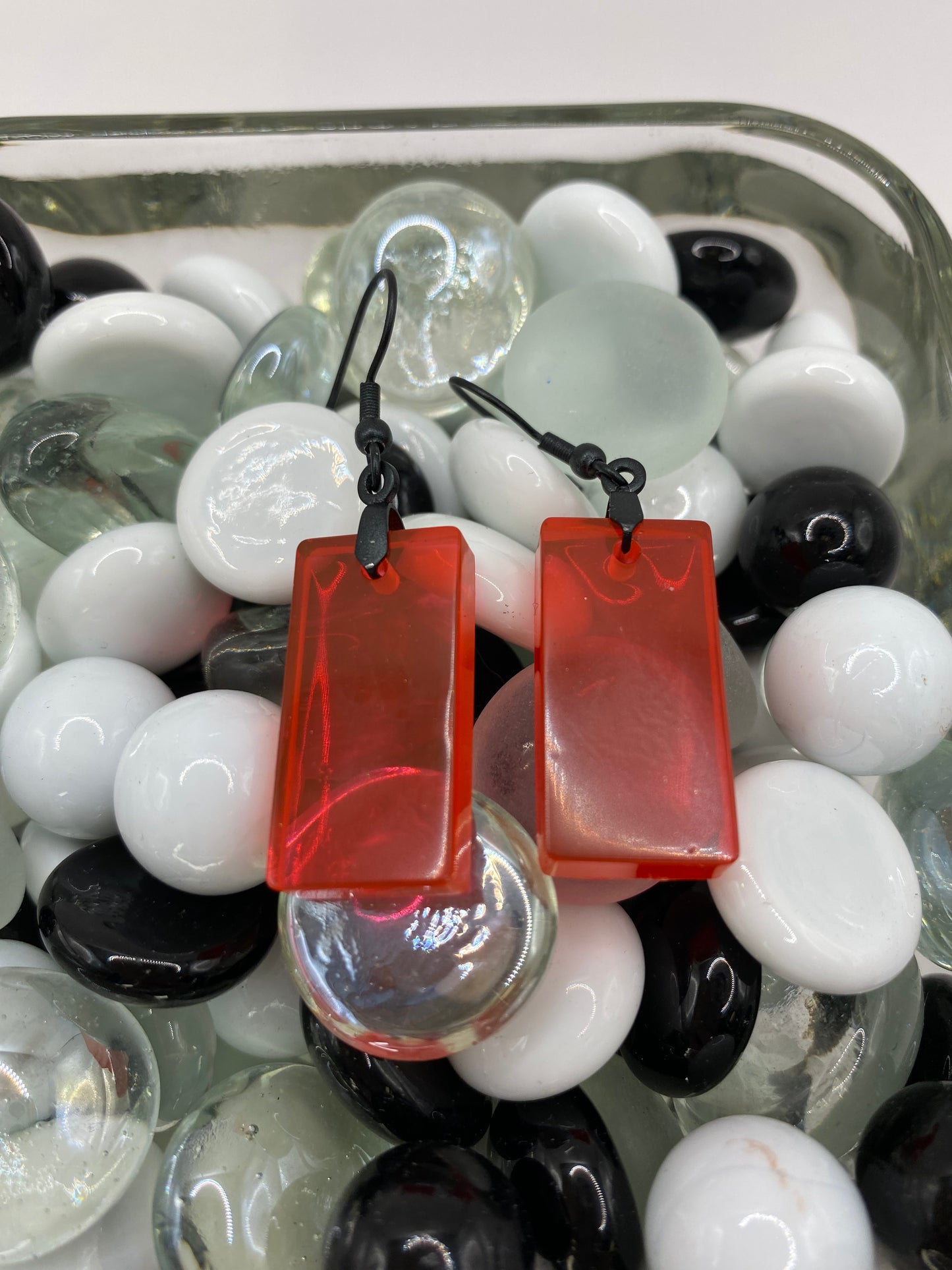 Crimson/Red Earrings