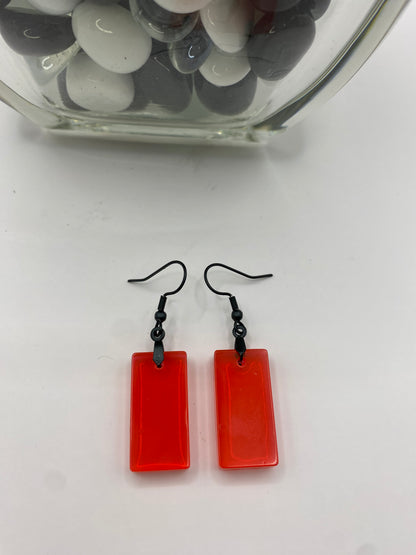 Crimson/Red Earrings