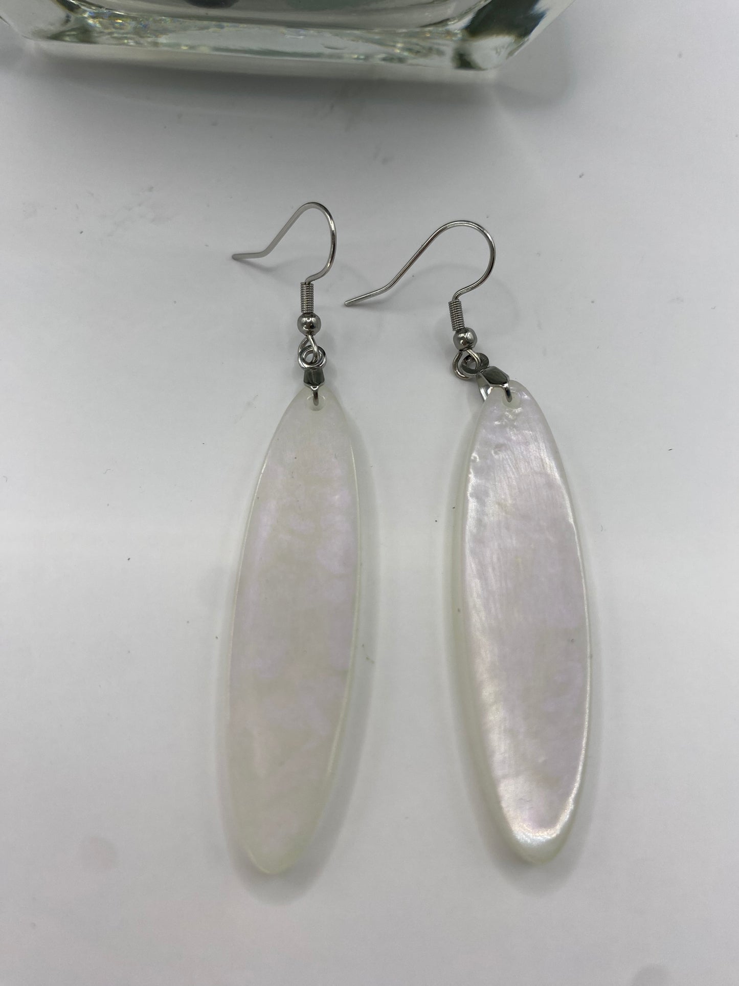 Iridescent Oval Earrings