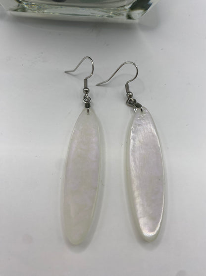 Iridescent Oval Earrings