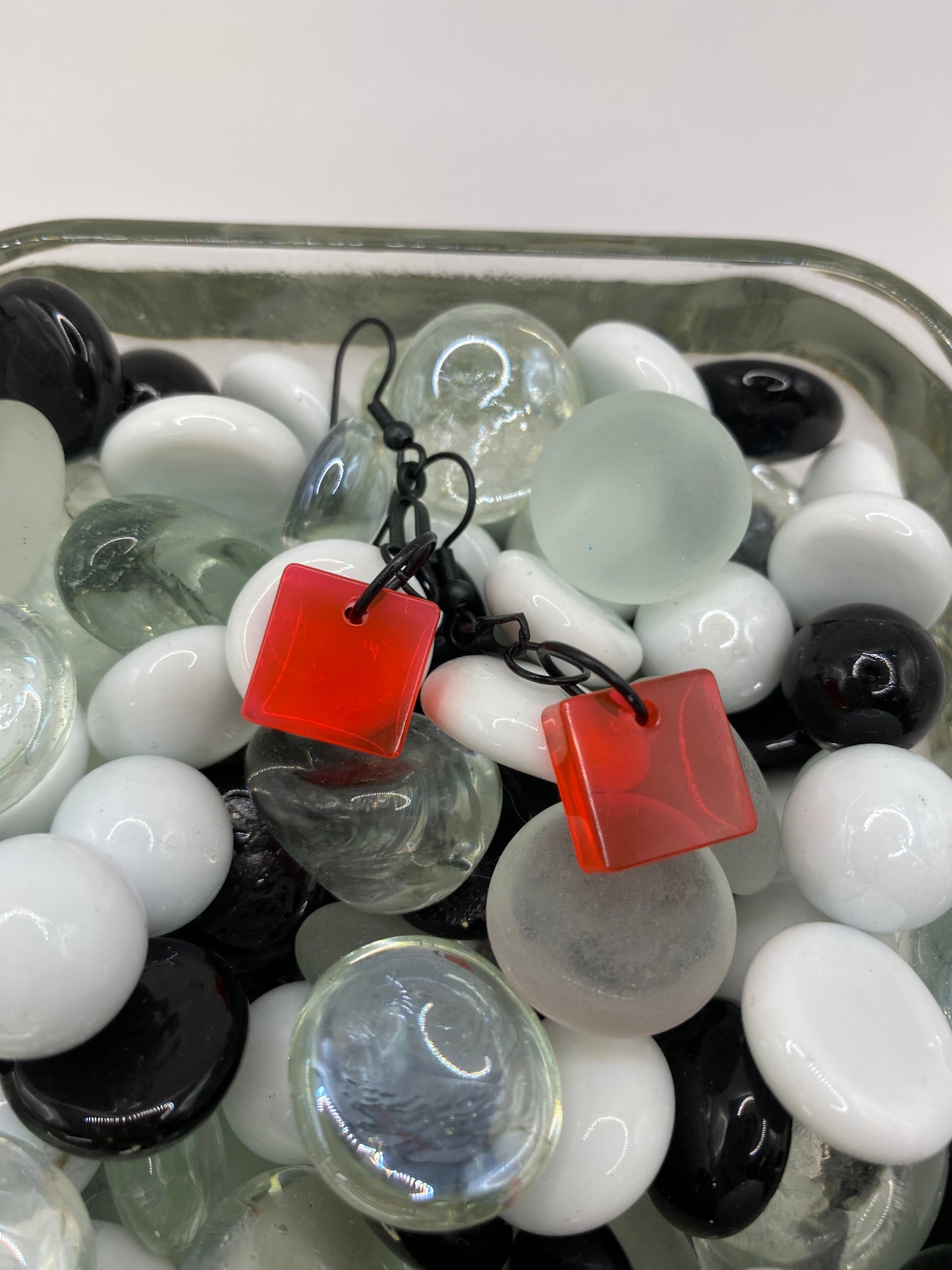 Crimson/Red Earrings