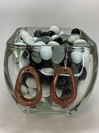 Brown with hints of Green Earrings