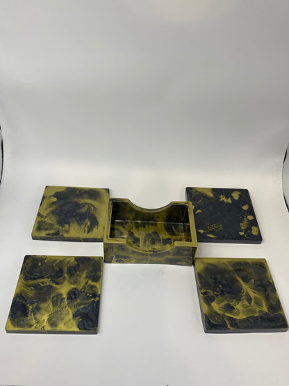 Black & Gold Coaster Sets