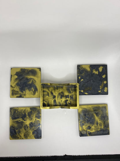 Black & Gold Coaster Sets