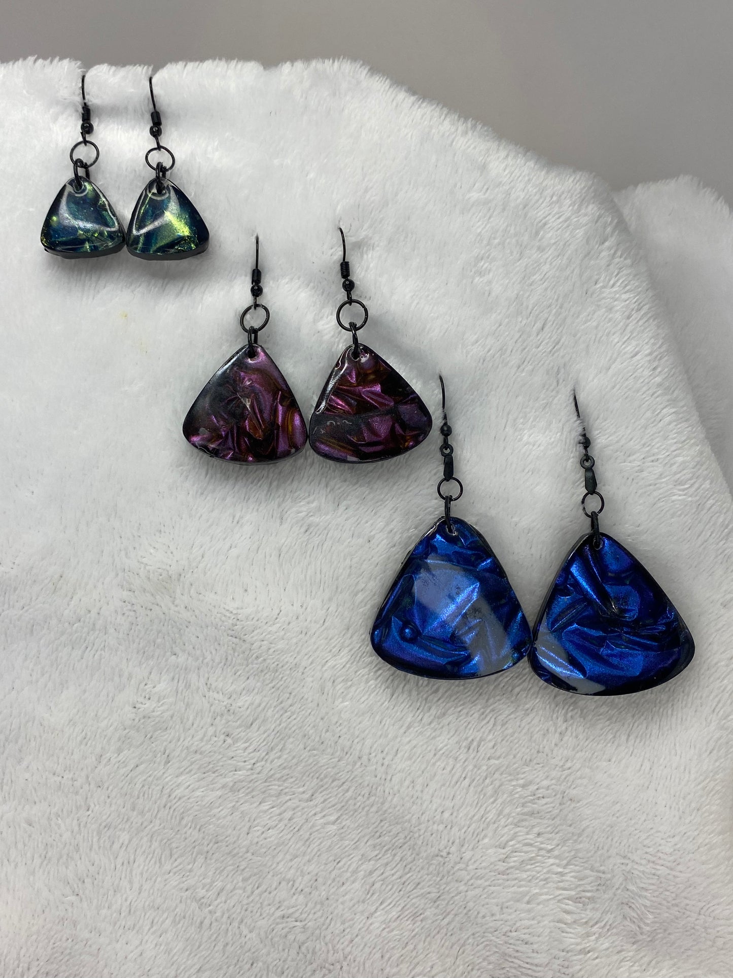 Colorshift Earrings Triangle Shaped