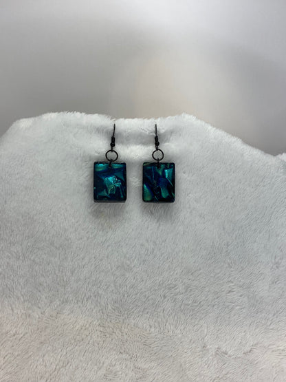 Colorshift Earrings Rectangle Shaped