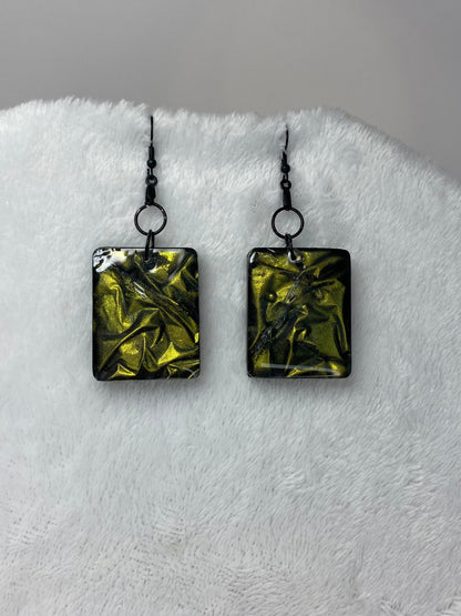 Colorshift Earrings Rectangle Shaped