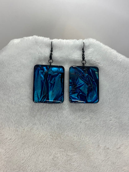 Colorshift Earrings Rectangle Shaped