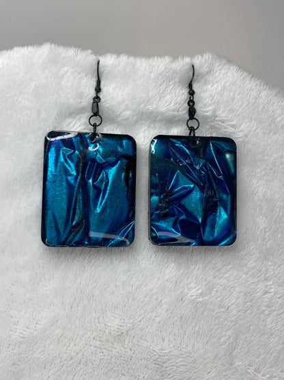 Colorshift Earrings Rectangle Shaped