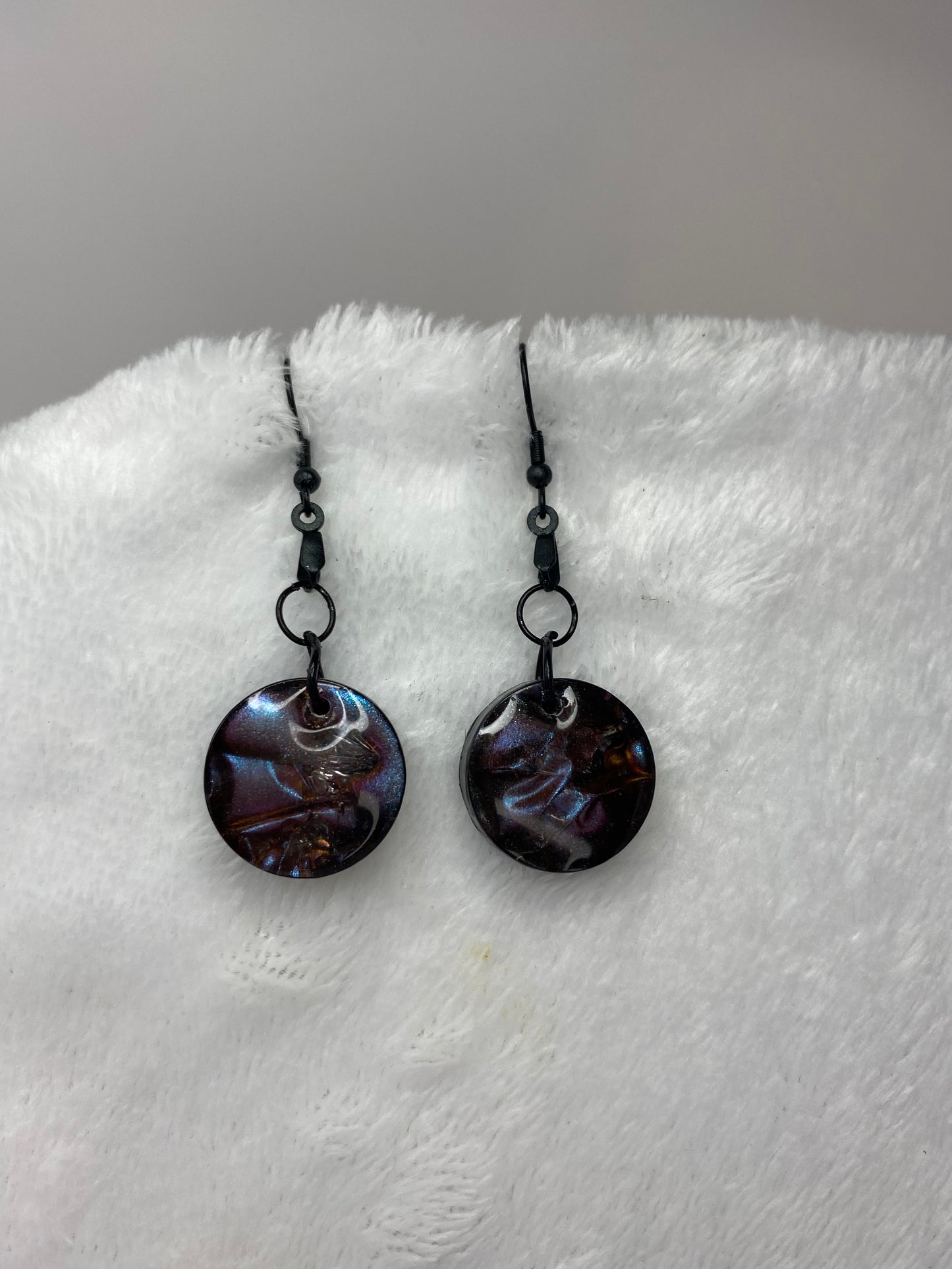Colorshift Earrings Circle Shaped