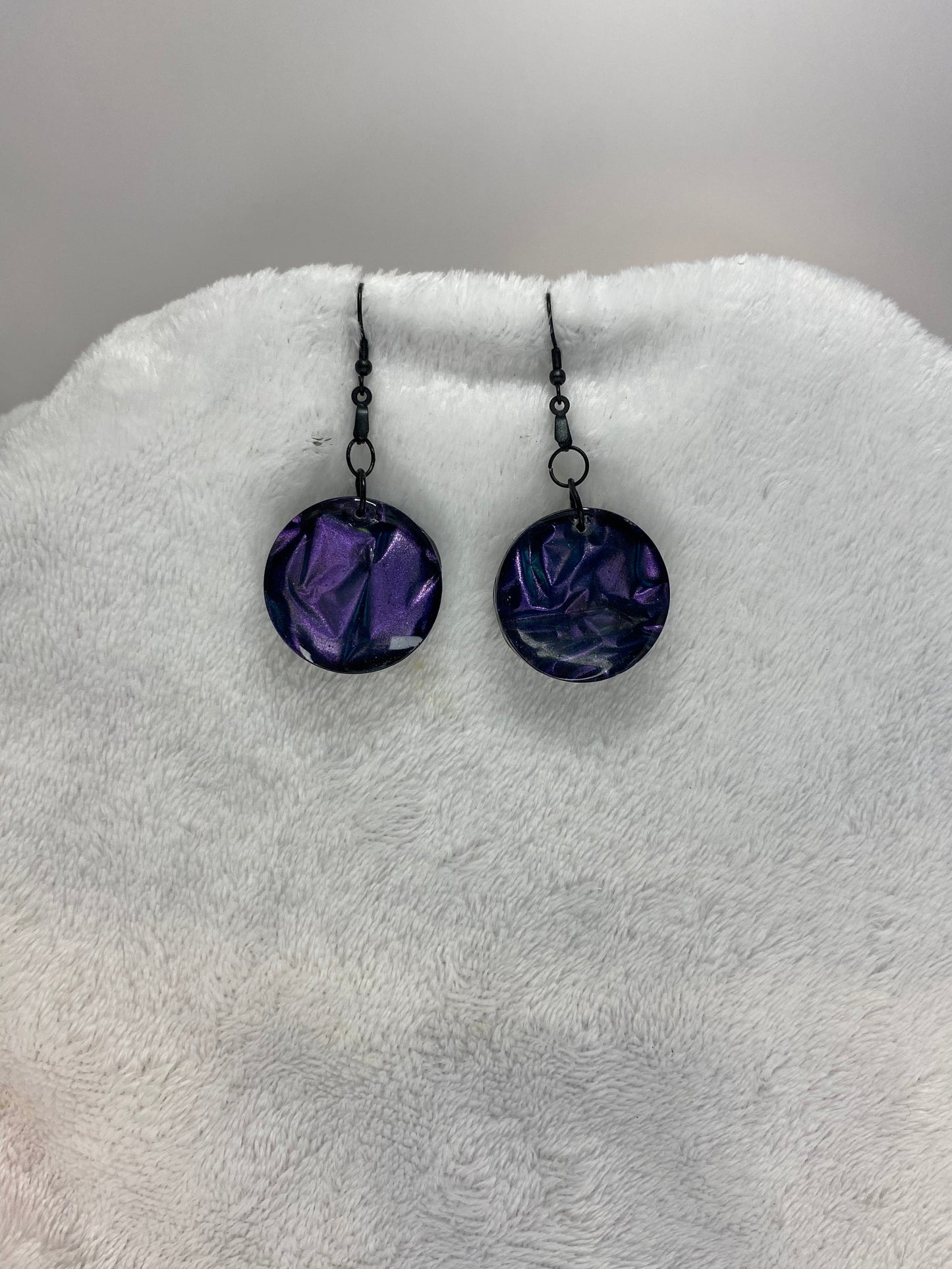 Colorshift Earrings Circle Shaped