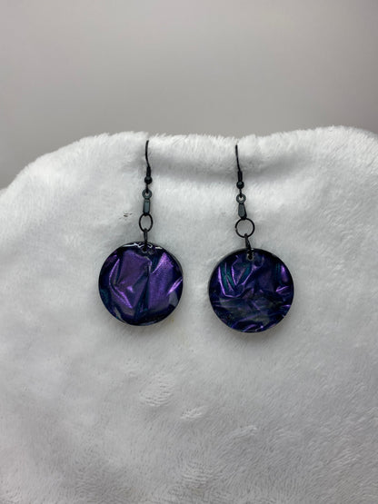 Colorshift Earrings Circle Shaped