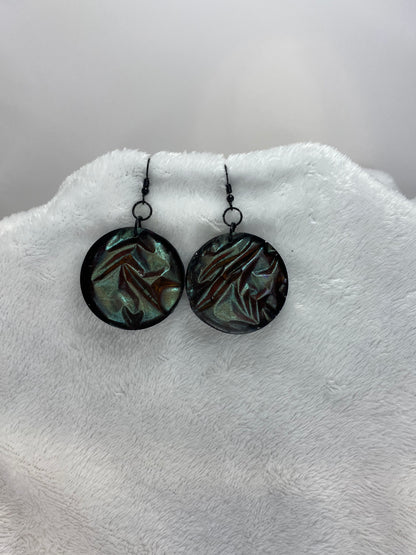 Colorshift Earrings Circle Shaped