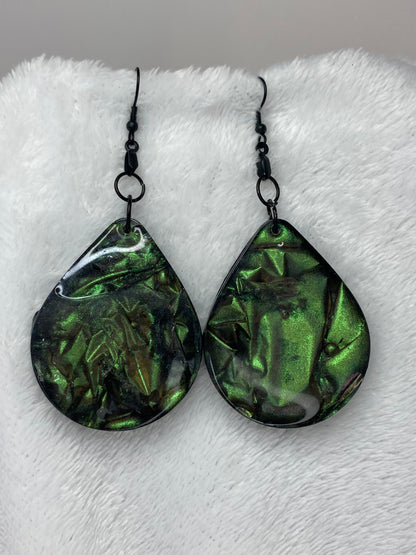 ColorShift Earrings Teardrop Shaped