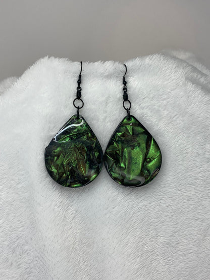 ColorShift Earrings Teardrop Shaped