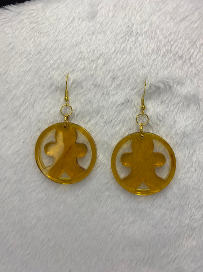 Gingerbread Man Earrings