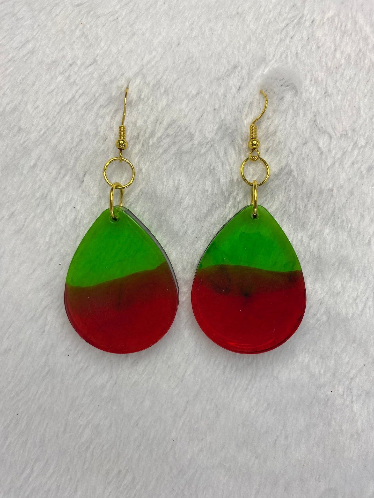 Red & Green  Earrings