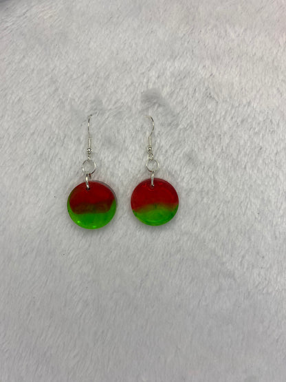 Red & Green  Earrings