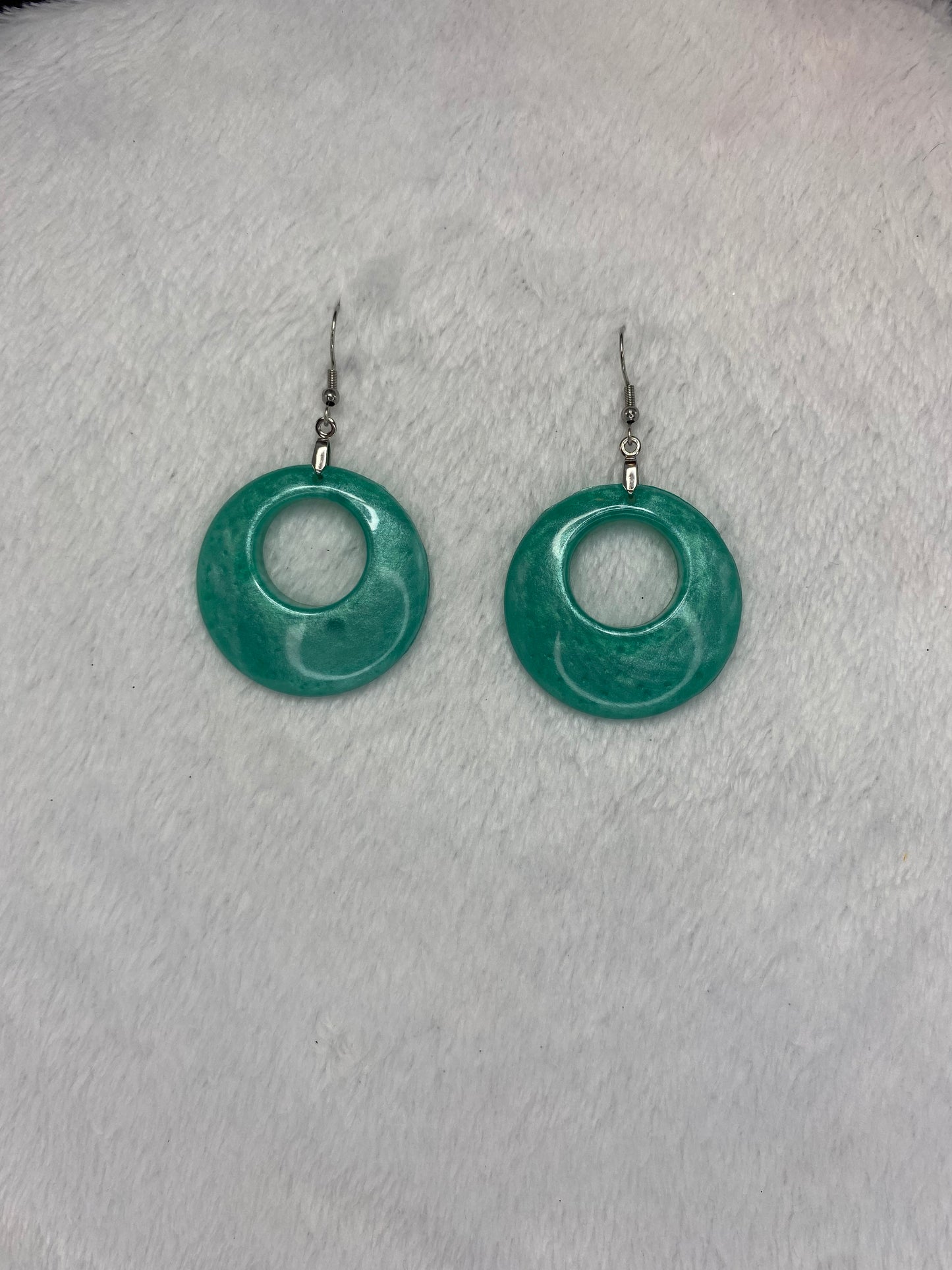 Blue/Green Earrings